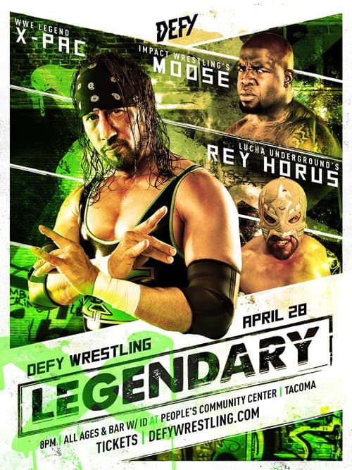 DEFY Legendary (2018) poster