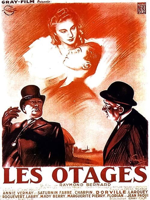 Les Otages (1939) poster
