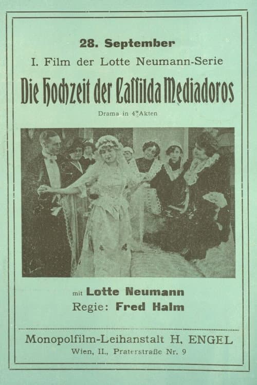 Die Hochzeit der Cassilda Mediadores (1916) poster