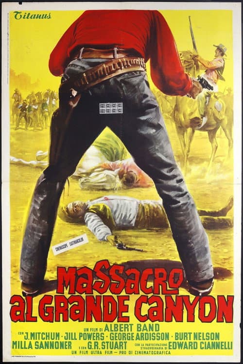 Massacro al Grande Canyon (1964) poster