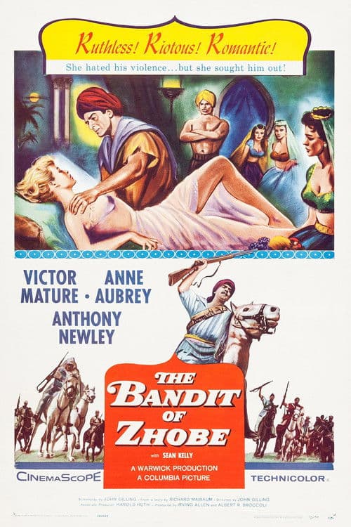 The Bandit Of Zhobe (1959) poster