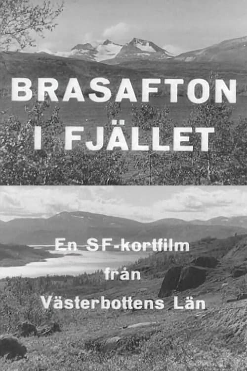 Brasafton i fjället (1953) poster