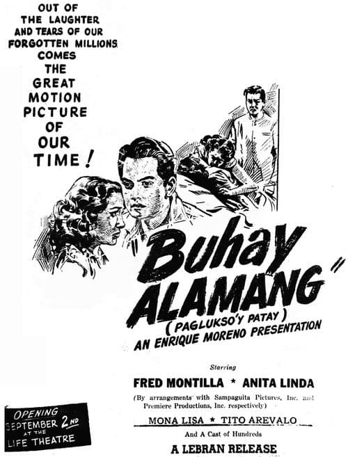 Buhay Alamang (1952) poster