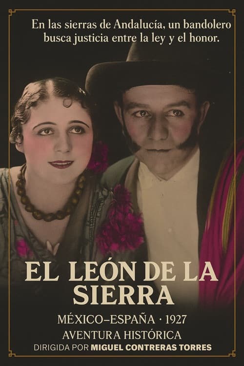 El león de Sierra Morena (1929) poster