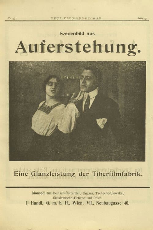 Resurrezione (1918) poster