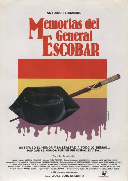 Memorias del general Escobar (1984) poster