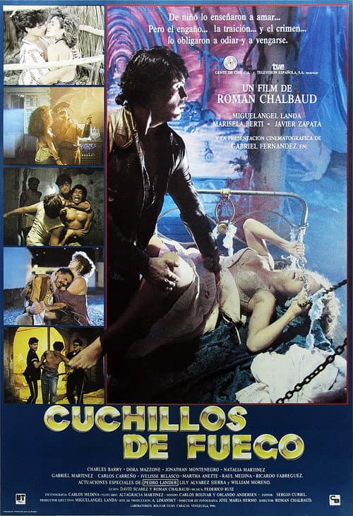 Cuchillos de fuego (1990) poster