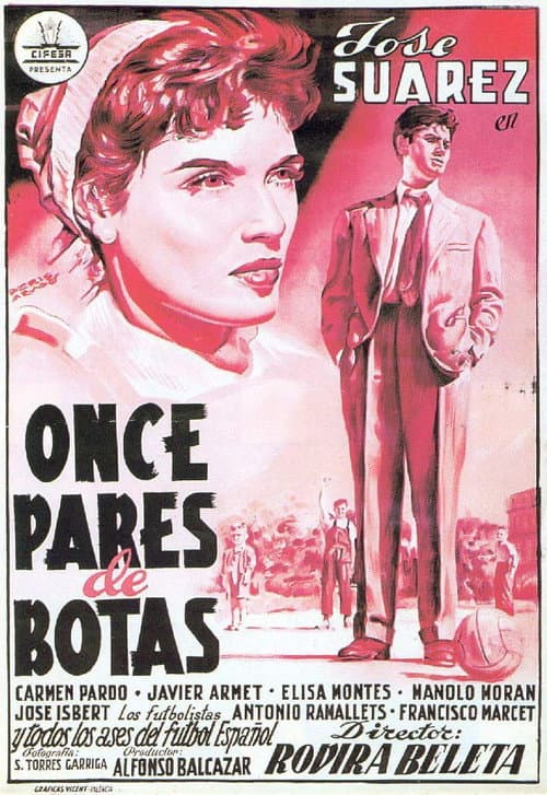 Once pares de botas (1954) poster