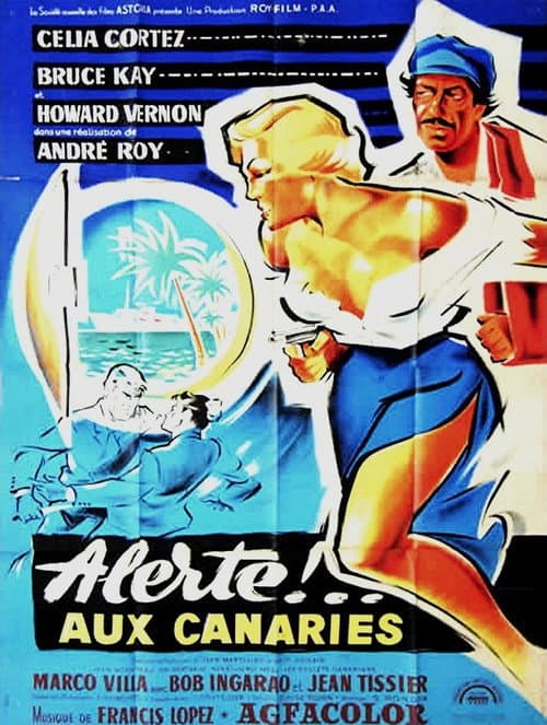 Alerte aux Canaries (1956) poster