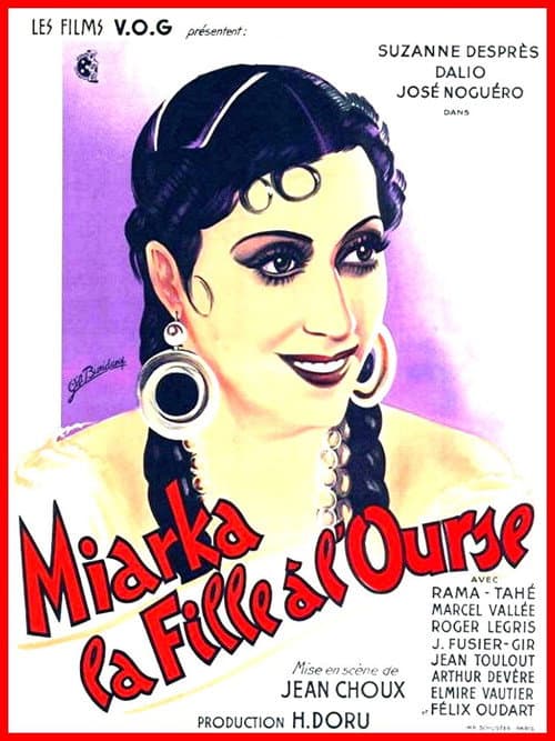 Miarka, la fille à l'ourse (1937) poster