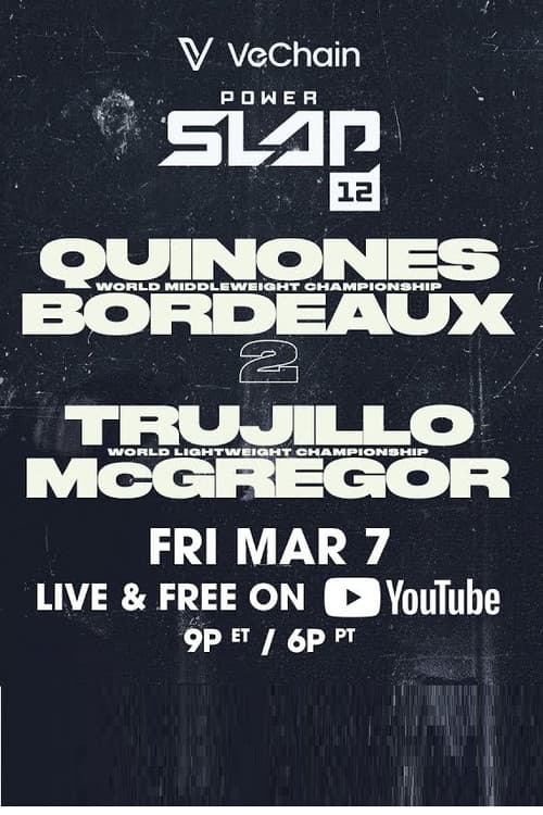 Power Slap 12: Bordeaux vs. Quinonez 2 (2025) poster