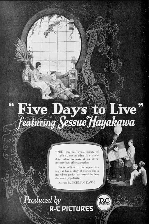 Five Days to Live (1922) poster