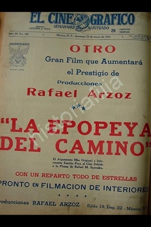La epopeya del camino (1942) poster