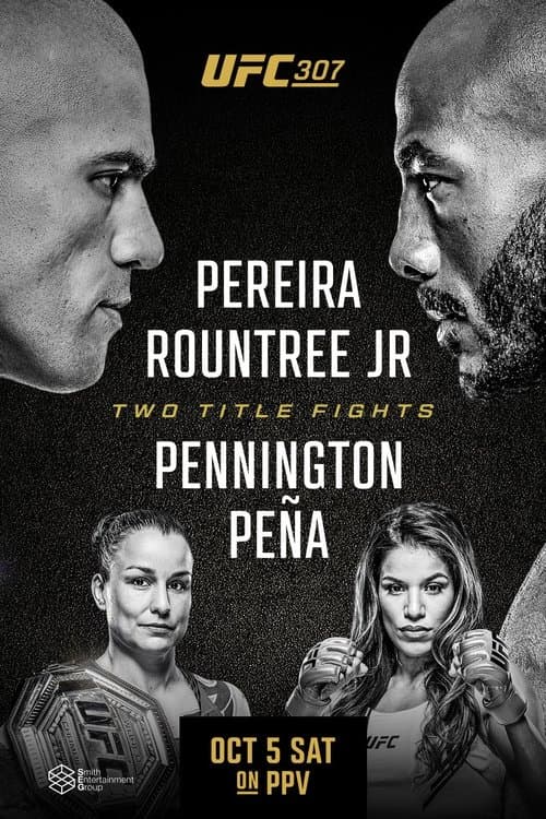 UFC 307: Pereira vs. Rountree Jr. (2024) poster