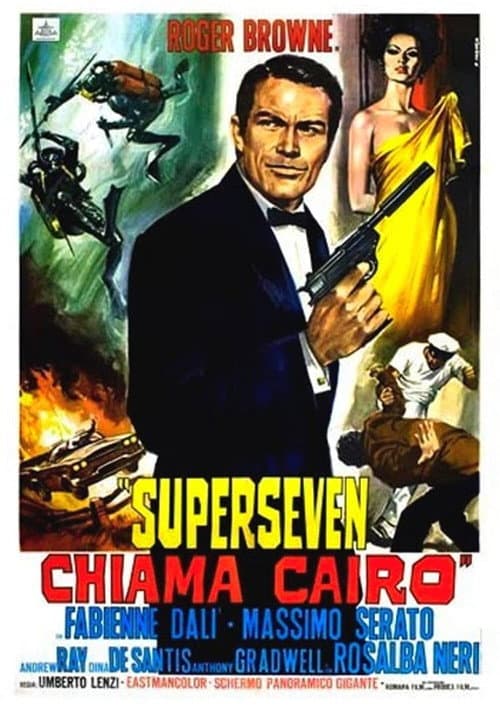 Superseven chiama Cairo (1965) poster