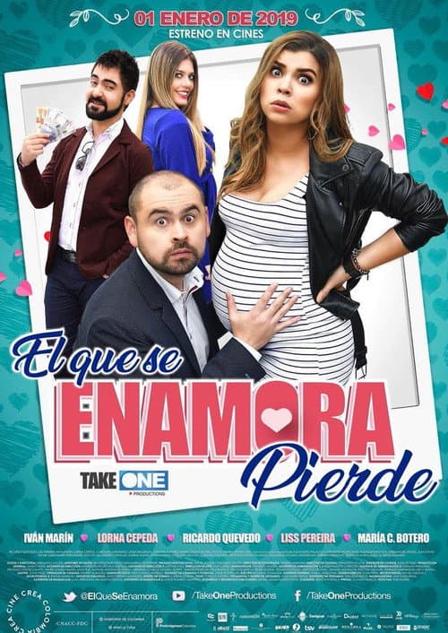El que se enamora pierde (2019) poster