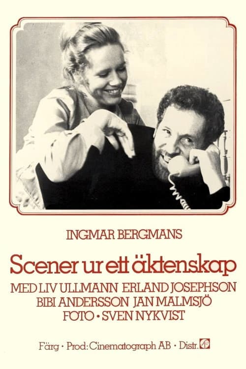 Scener ur ett äktenskap (1974) poster