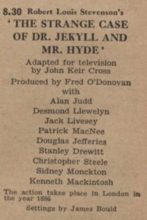 The Strange Case of Dr. Jekyll and Mr. Hyde (1950) poster