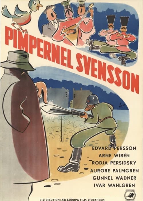 Pimpernel Svensson (1950) poster