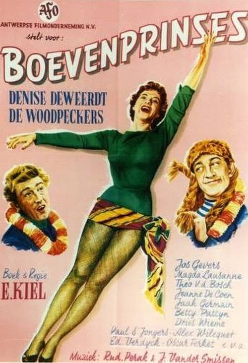 Boevenprinses (1956) poster