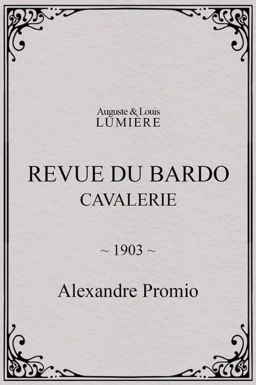 Revue du Bardo : cavalerie (1903) poster