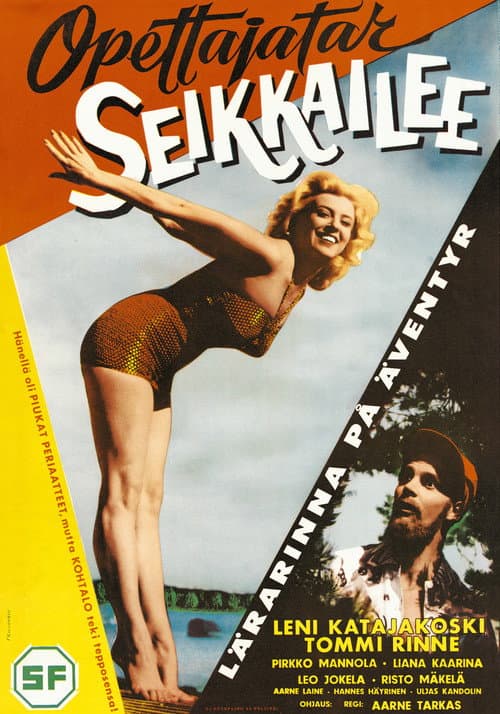 Opettajatar seikkailee (1960) poster