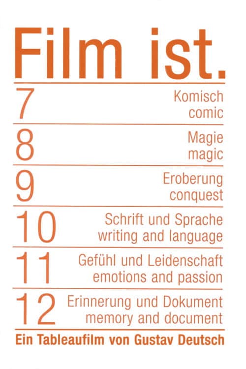 Film ist. 7-12 (2002) poster