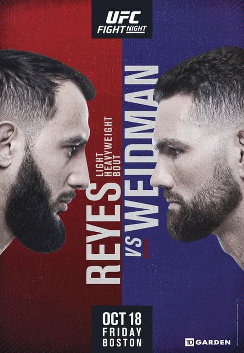 UFC on ESPN 6: Reyes vs. Weidman (2019) poster
