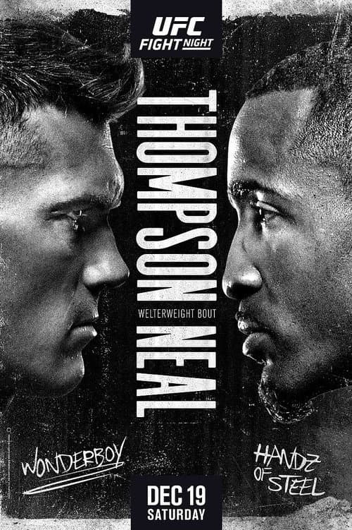 UFC Fight Night 183: Thompson vs. Neal (2020) poster