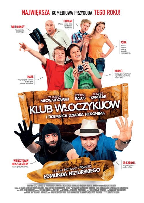 Klub Włóczykijów i tajemnica dziadka Hieronima (2015) poster