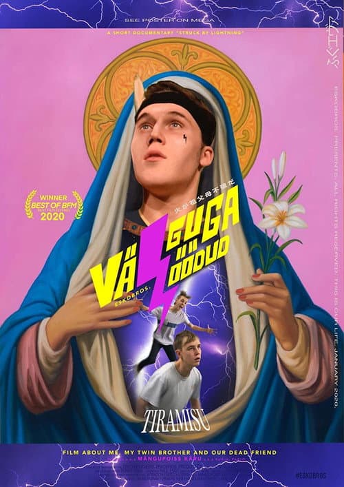 Välguga löödud (2020) poster