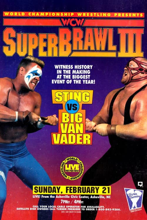WCW SuperBrawl III (1993) poster