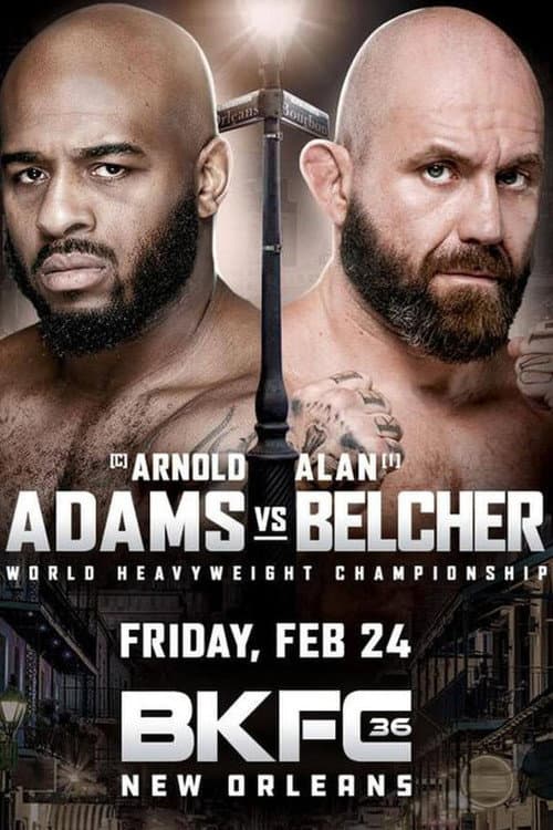 BKFC 36: Adams vs. Belcher (2023) poster