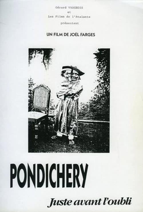 Pondichery, juste avant l'oubli (1986) poster