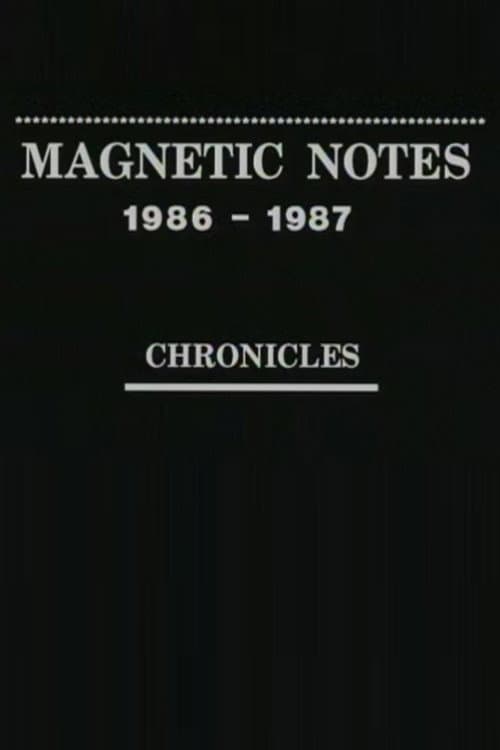 Magnetic Notes, 1986-1987 (1988) poster