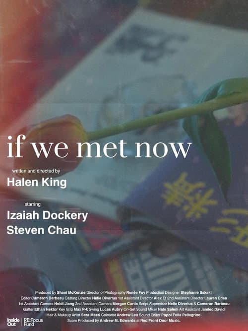 If We Met Now (2024) poster