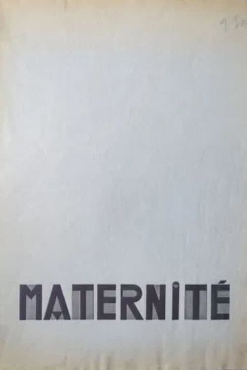 Maternité (1930) poster