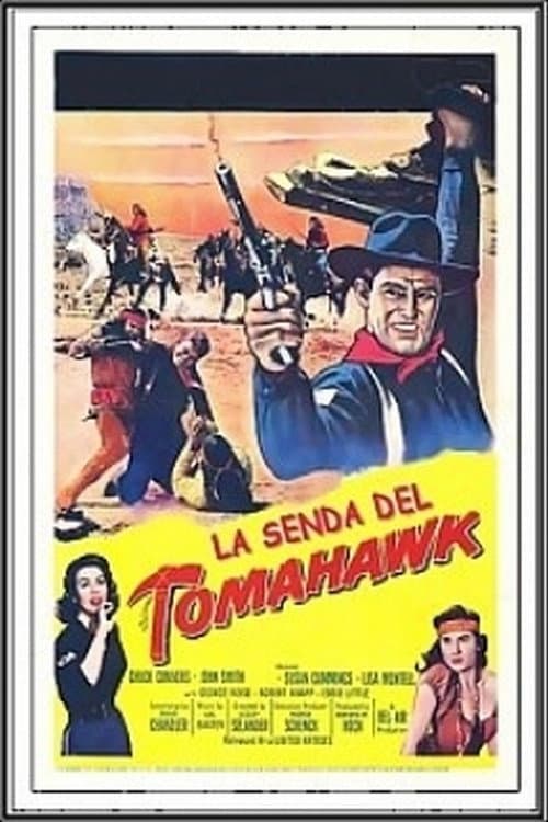 Tomahawk Trail (1957) poster