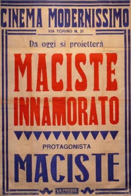 Maciste innamorato (1919) poster