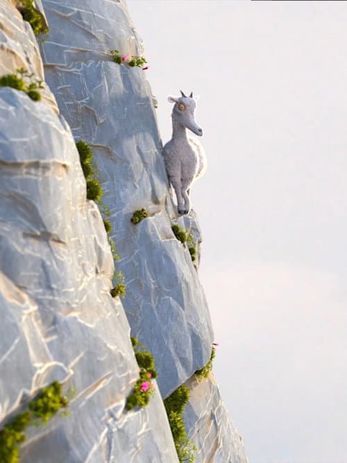 La légende de la chèvre qui connaissait le vrai sens de la montagne (2017) poster