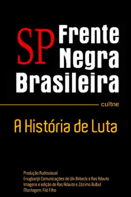 Frente Negra Brasileira (1985) poster