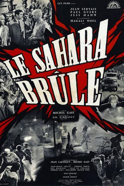Le Sahara brûle (1961) poster