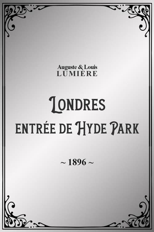 Londres : entrée de Hyde Park (1896) poster