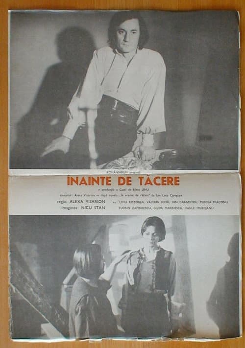 Înainte de tăcere (1978) poster