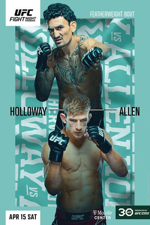 UFC on ESPN 44: Holloway vs. Allen (2023) poster