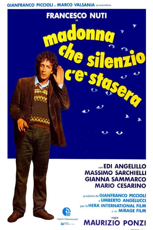 Madonna che silenzio c'è stasera (1982) poster
