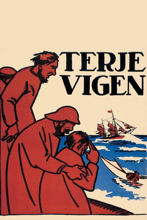Terje Vigen (1917) poster