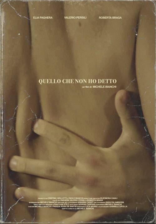 Quello che non ho detto (2020) poster