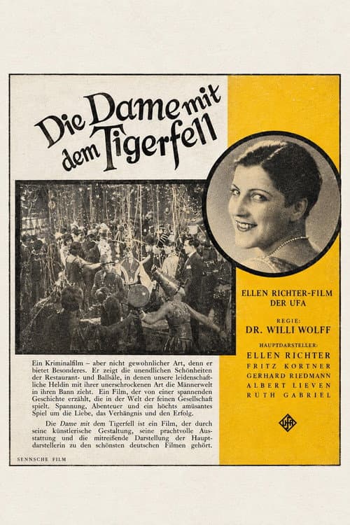 Die Dame mit dem Tigerfell (1927) poster