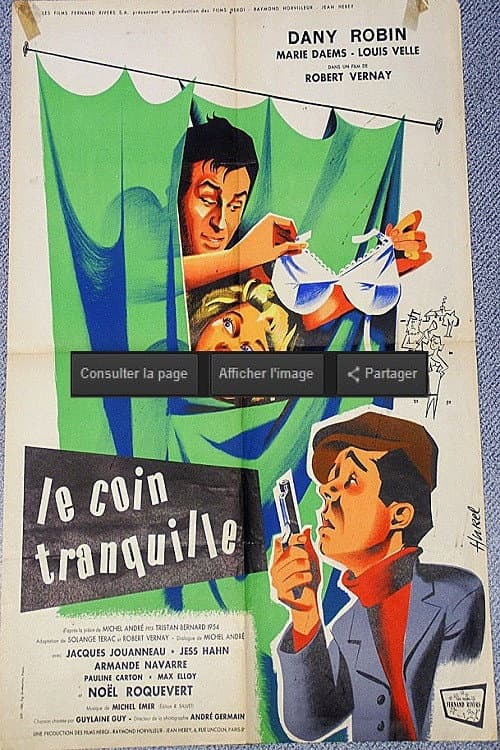 Le Coin tranquille (1957) poster